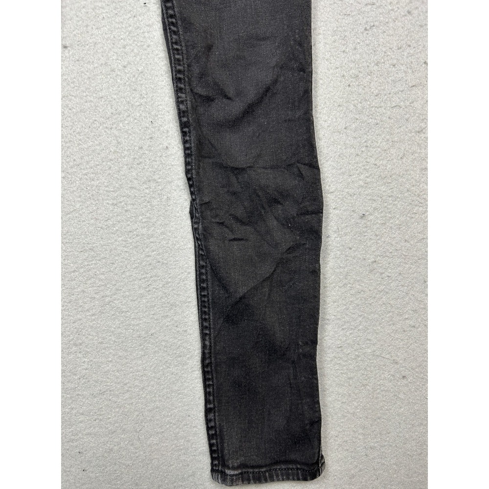 Hollister High-Rise Jean Legging Advanced Stretch Denim Black 1R W25 L28 Womens - Picture 2 of 8